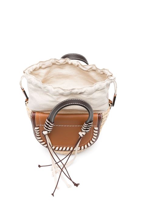 Borsa in raffia tropicana in marrone Cuba Lab - donna CUBA LAB | 8056420207736
